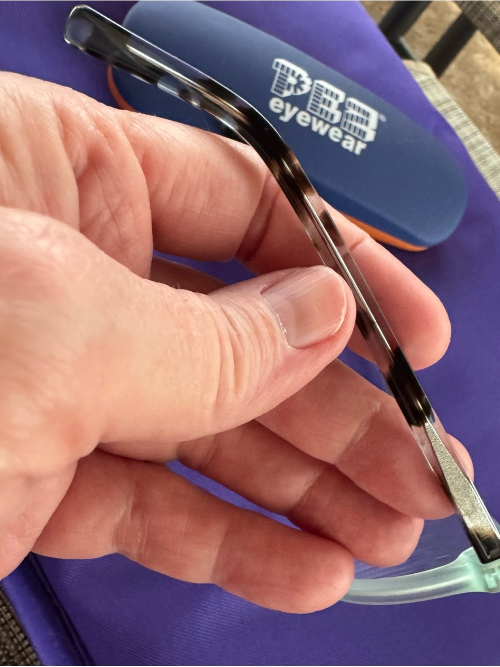 PEZ Eyewear P12021 Kids Eyeglasses Frame Only 46-17-125 Girls Matte Green & Case - Picture 2 of 16